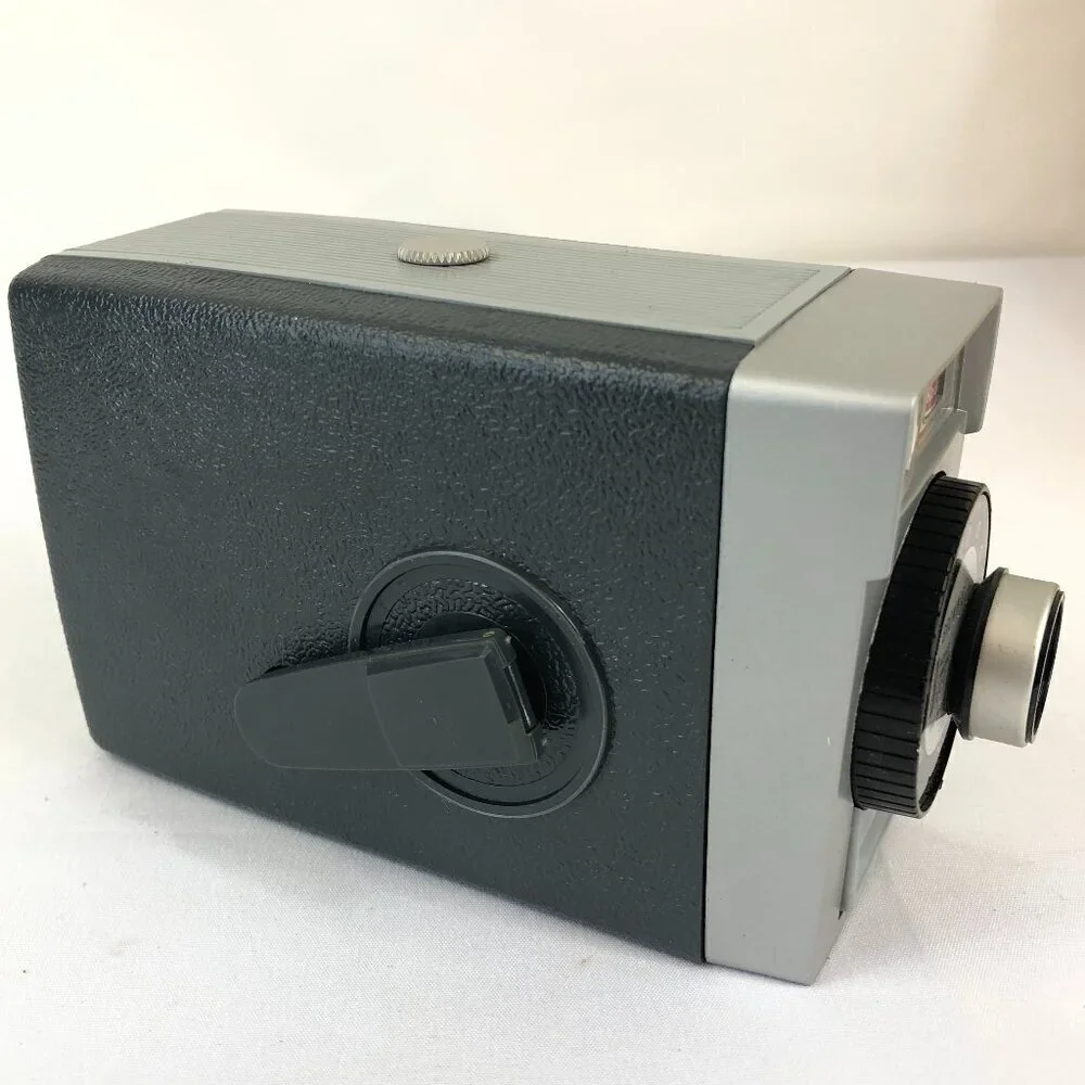 Vintage Kodak Brownie 8 mm f/2.7 Movie Camera In Box With Manual